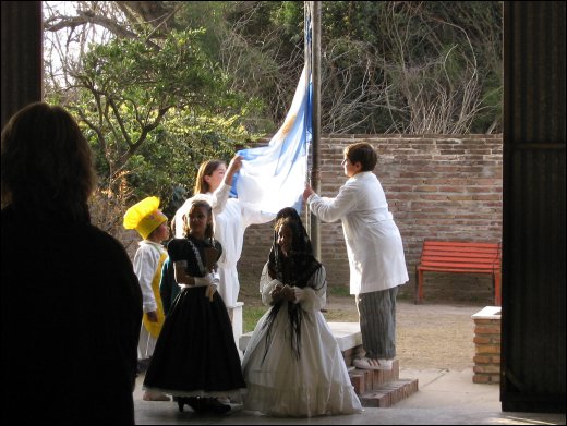 Acto por el 17 de Agosto en la Escuela Primaria