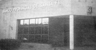 Frente del Banco de Santa Fe