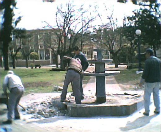 Fuente de Plaza Sarmiento