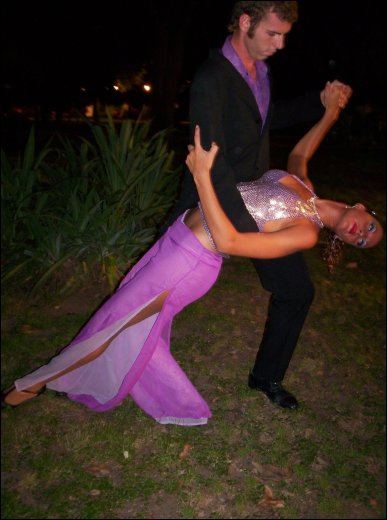 Romina Buffarini y Gustavo Sarich