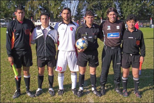 Arbitros y capitanes