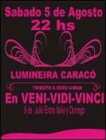 Lumineira Carac&oacute; en Veni-Vidi-Vinci