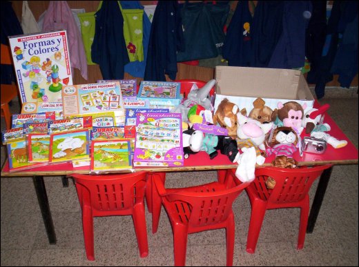 Regalos por los 40 a&ntilde;os del Jard&iacute;n de Infantes