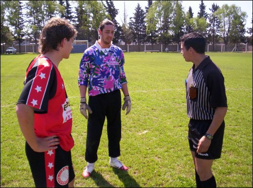 Arbitro y capitanes