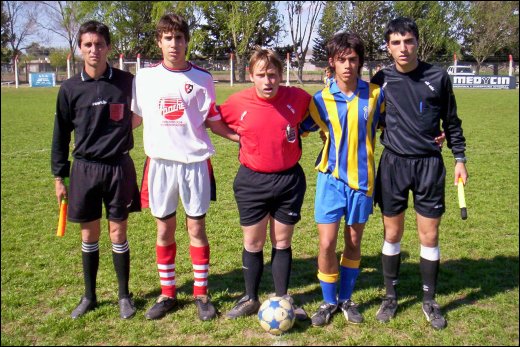 Arbitro y capitanes