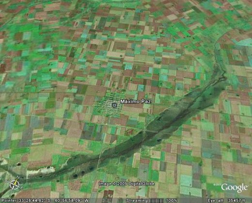Imagen Satelital de M&aacute;ximo Paz